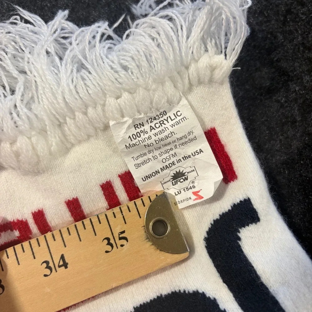 NEA Joe Biden Kamala Harris Scarf OSFM Blue White Red Educators for Joe Kamala